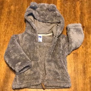 Carter's long fleece bear jacket